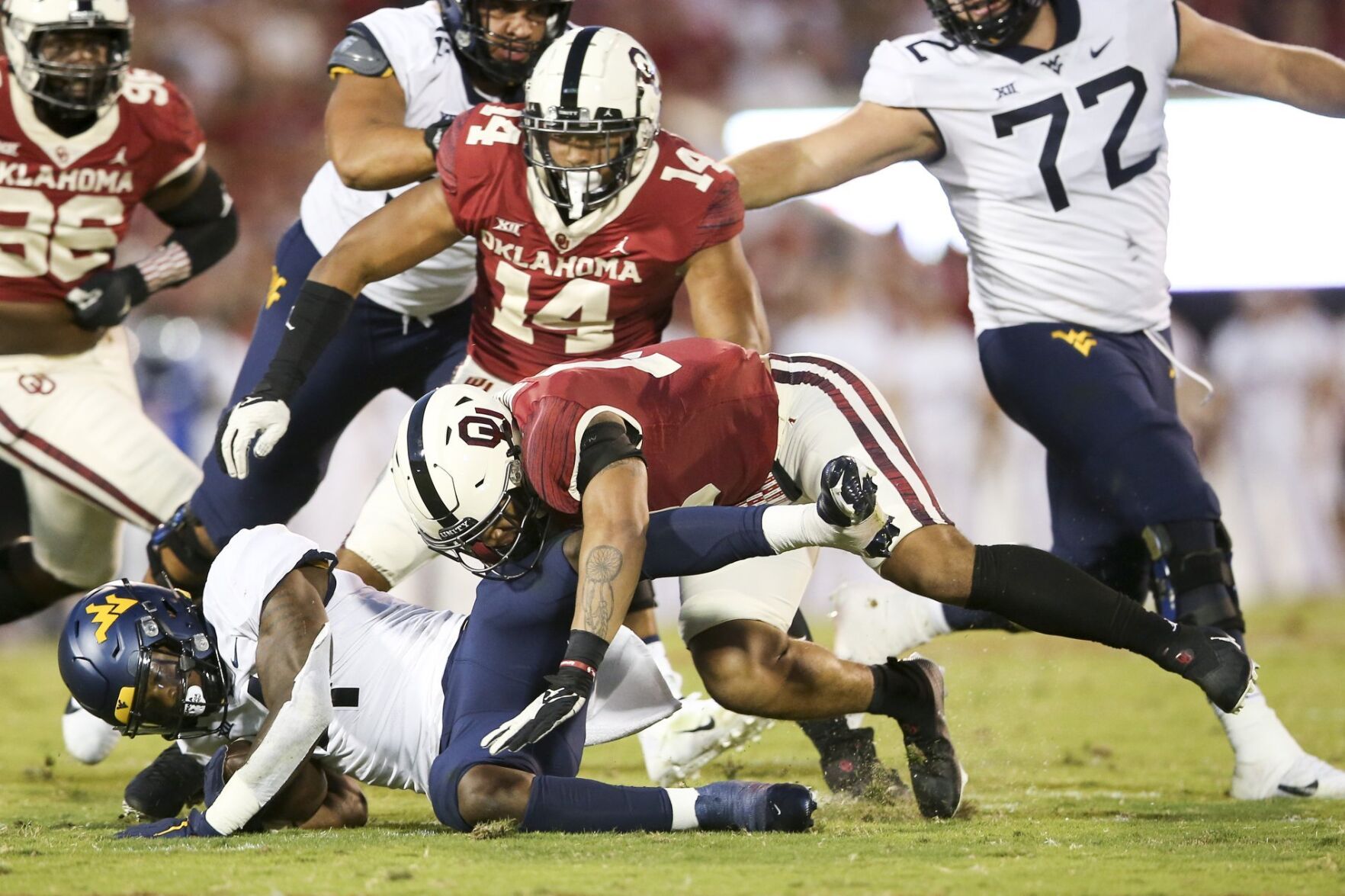 Oklahoma vs West Virginia